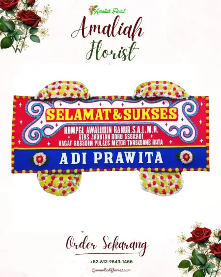 Papan Bunga Ucapan Selamat Sadangmekar